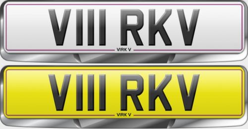 V111 RKV reads as the name VIRK