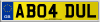 AB04 DUL