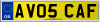 AV05 CAF