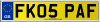 FK05 PAF