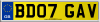 BD07 GAV