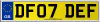 DF07 DEF