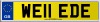WE11 EDE