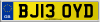 BJ13 OYD