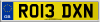 RO13 DXN