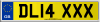 DL14 XXX