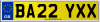 BA22 YXX