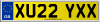 XU22 YXX