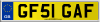 GF51 GAF