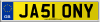 JA51 ONY