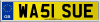 WA51 SUE