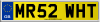 MR52 WHT