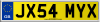 JX54 MYX