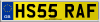HS55 RAF