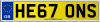HE67 ONS