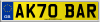 AK70 BAR