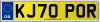 KJ70 POR