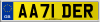 AA71 DER