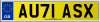 AU71 ASX