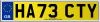 HA73 CTY