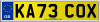 KA73 COX