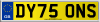DY75 ONS