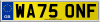WA75 ONF