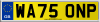 WA75 ONP